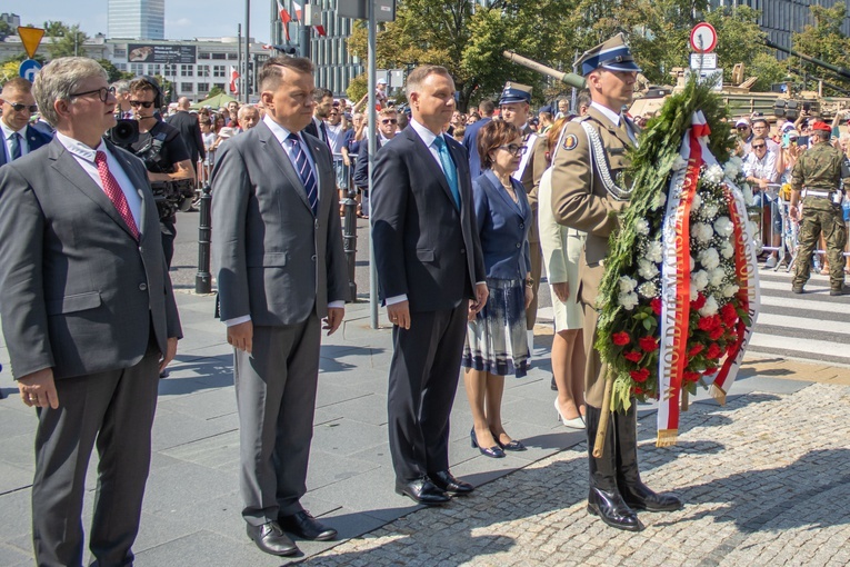 Święto Wojska Polskiego przed Grobem Nieznanego Żołnierza