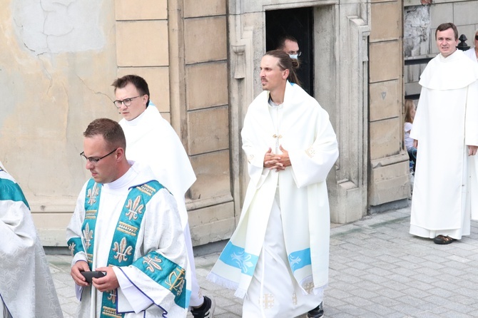 Wejście XXVI ŁPPM na Jasną Górę