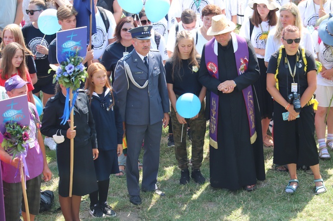 Wejście XXVI ŁPPM na Jasną Górę