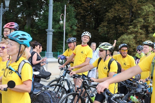 Jasnogórscy pątnicy dotarli do celu - rowerzyści z Andrychowa - 2021