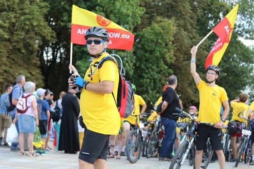 Jasnogórscy pątnicy dotarli do celu - rowerzyści z Andrychowa - 2021