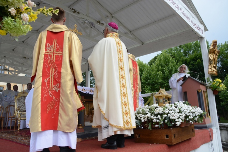 Pielgrzymkowa Msza św. w Kamieniu Śląskim