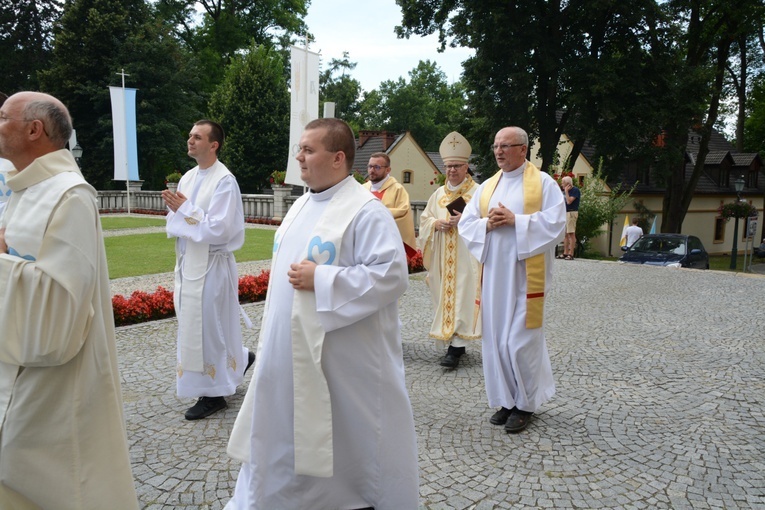 Pielgrzymkowa Msza św. w Kamieniu Śląskim