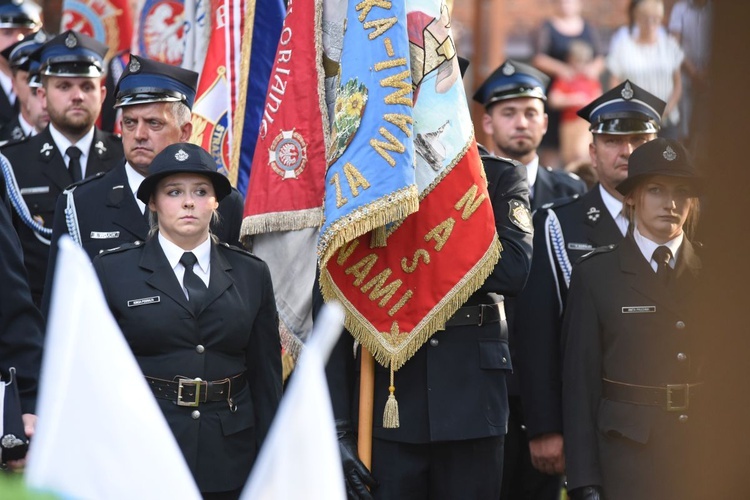 Strażacy w Przeczycy
