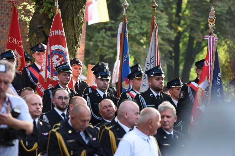 Strażacy w Przeczycy