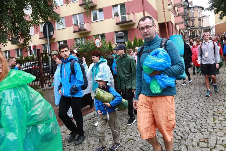 Wyjście grup PPT na trasę