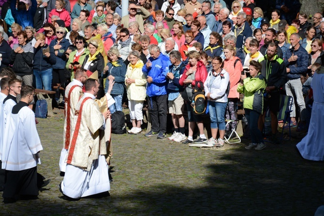 Pielgrzymkowa Eucharystia na Górze św. Anny