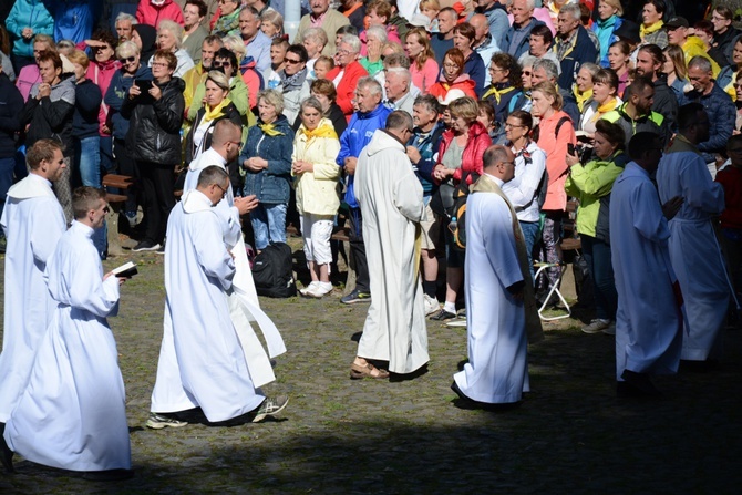 Pielgrzymkowa Eucharystia na Górze św. Anny