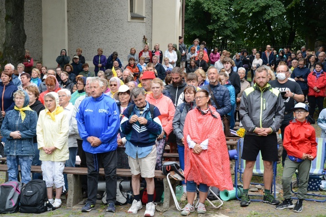 Pielgrzymkowa Eucharystia na Górze św. Anny