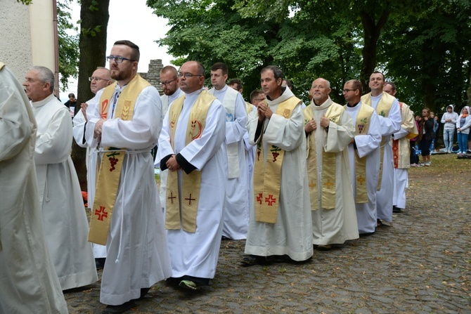 Pielgrzymkowa Eucharystia na Górze św. Anny