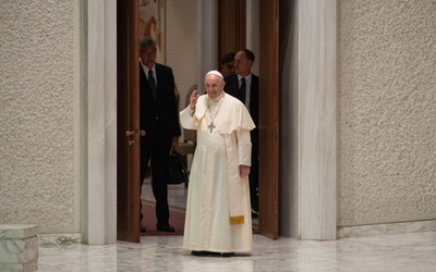 Franciszek podczas audiencji generalnej