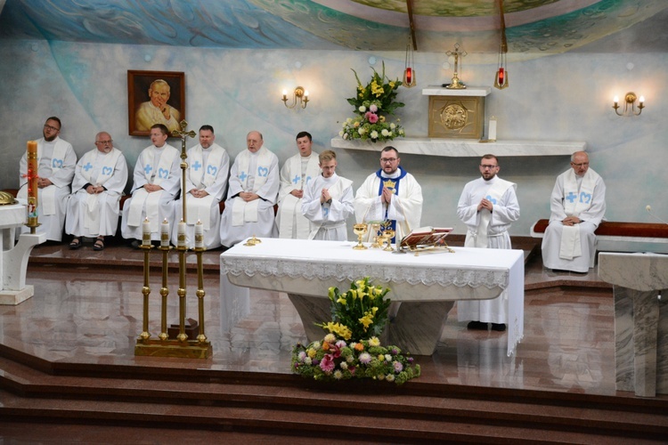 Pielgrzymkowa Eucharystia w Ciasnej