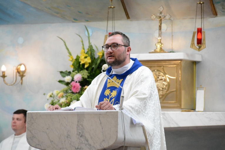 Pielgrzymkowa Eucharystia w Ciasnej