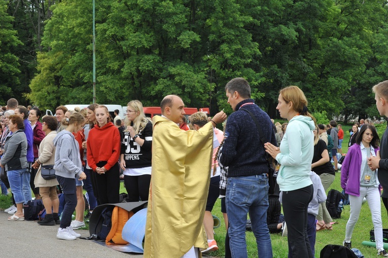 Msza św. w Racławicach