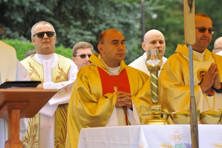 Msza św. w Racławicach