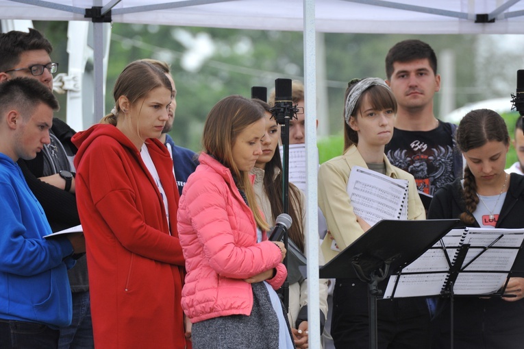Msza św. w Racławicach