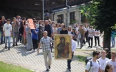 Powitanie symboli ŚDM na Śnieżnicy