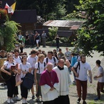 Powitanie symboli ŚDM na Śnieżnicy