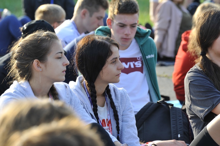 Msza św. w Żarnowcu