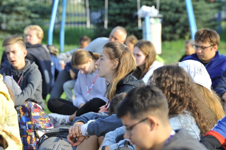 Msza św. w Żarnowcu