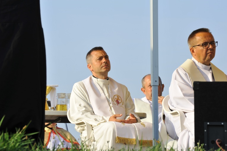 Msza św. w Żarnowcu