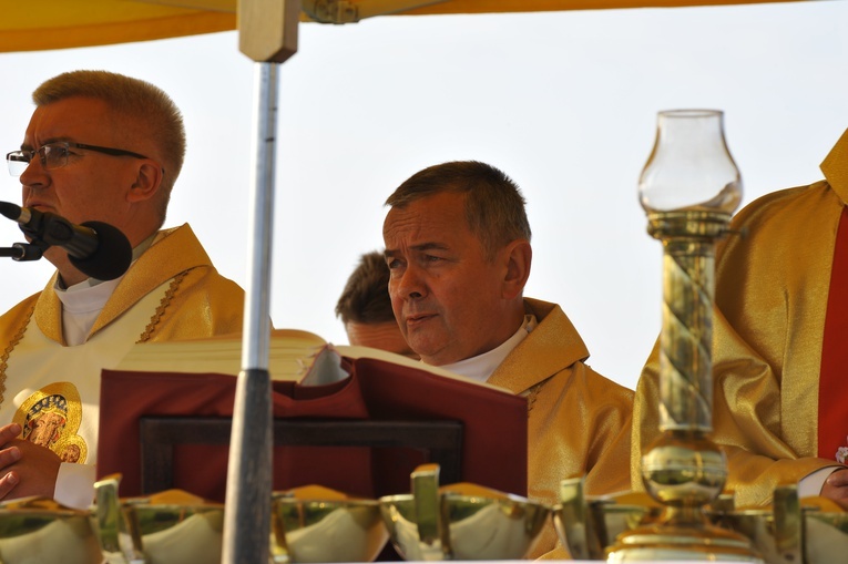 Msza św. w Żarnowcu