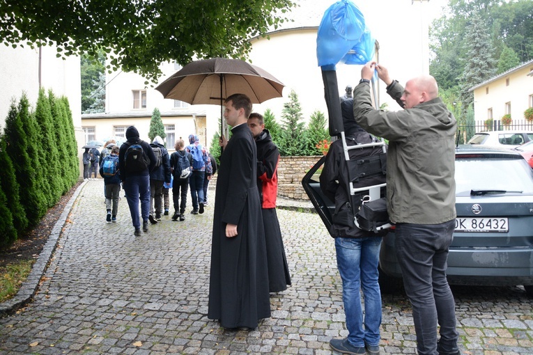 Dróżki kalwaryjskie na rozpoczęcie pielgrzymki LSO