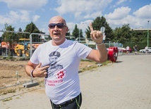 Większość uczestników ubrana była w koszulki z wizerunkami żołnierzy wyklętych.