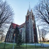 Neogotycki kościół został odrestaurowany w latach 1974–1976.