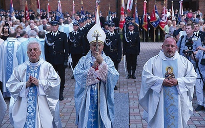 Mszy św. dla druhów przewodniczył bp Artur Ważny.