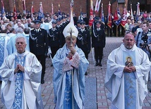 Mszy św. dla druhów przewodniczył bp Artur Ważny.