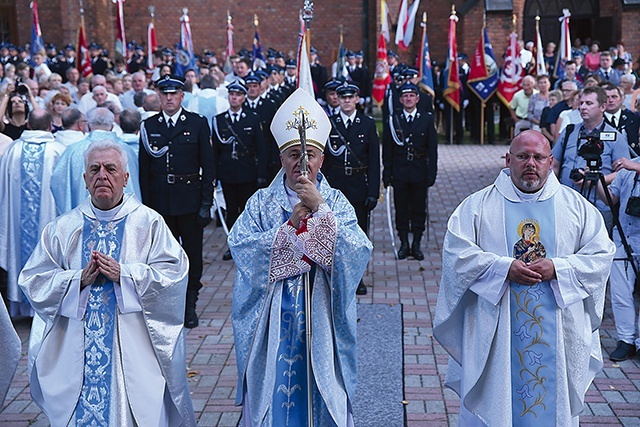 Mszy św. dla druhów przewodniczył bp Artur Ważny.