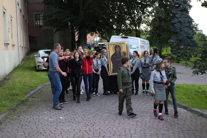 Peregrynacja symboli ŚDM w Sandomierzu