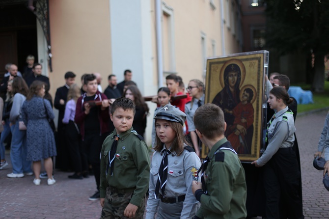 Peregrynacja symboli ŚDM w Sandomierzu