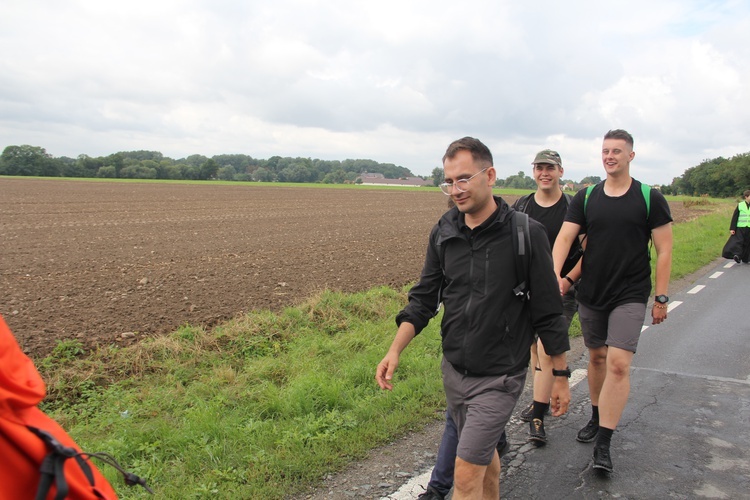 Pielgrzymka kleryków na Jasną Górę - dzień 1