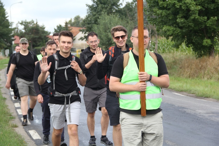 Pielgrzymka kleryków na Jasną Górę - dzień 1