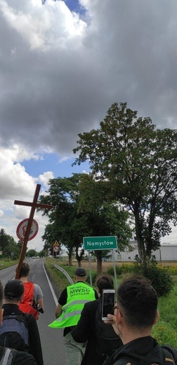 Pielgrzymka kleryków na Jasną Górę - dzień 2