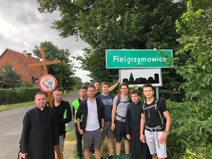 Pielgrzymka kleryków na Jasną Górę - dzień 2