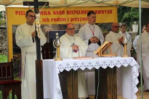 Pielgrzymka niepełnosprawnych, ich rodzin i przyjaciół 2021