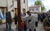 Symbole ŚDM w skarżyskiej Ostrej Bramie