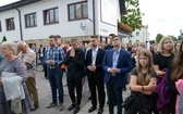 Symbole ŚDM w skarżyskiej Ostrej Bramie