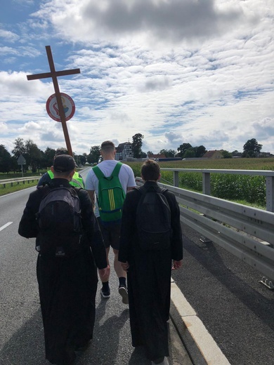 Pielgrzymka kleryków na Jasną Górę - dzień 3