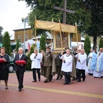 Nałożenie koron na obraz Matki Bożej Pocieszenia.