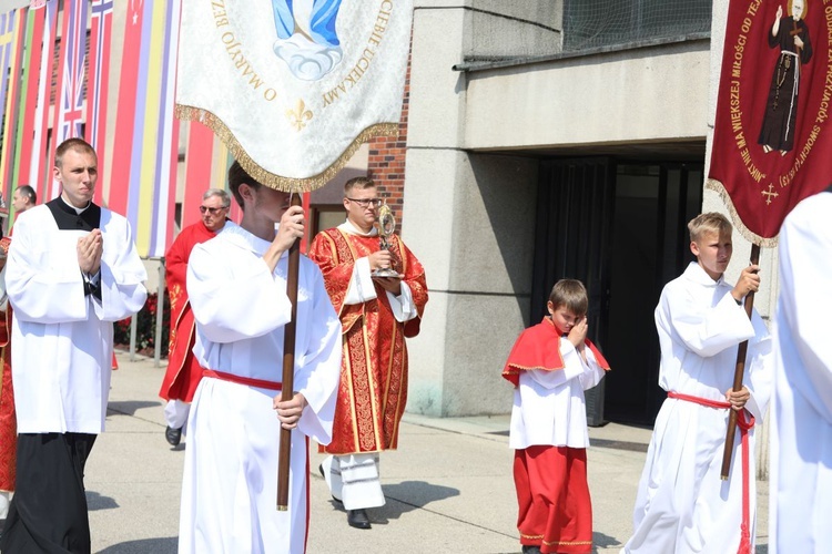 Uroczystości 80. rocznicy śmierci św. Maksymiliana w Oświęcimiu