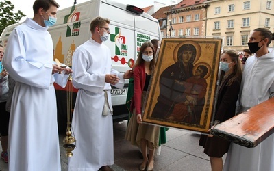 Symbole ŚDM w Warszawie