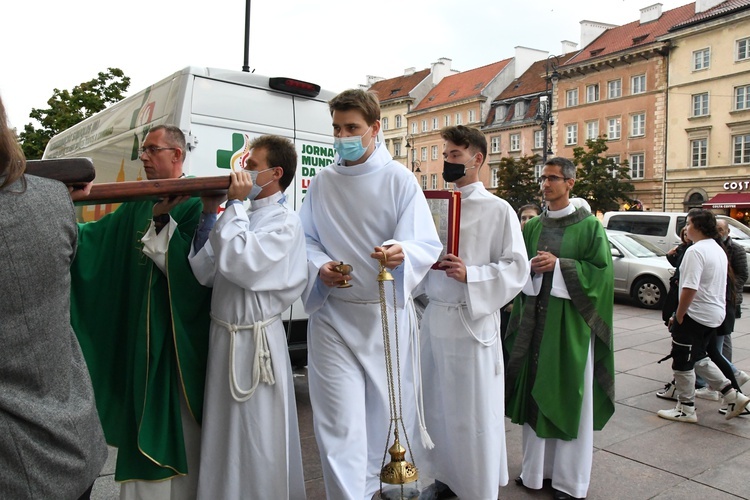 Symbole ŚDM w Warszawie