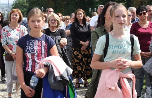 Powitanie 410. Pielgrzymki Żywieckiej na Jasnej Górze - 2021