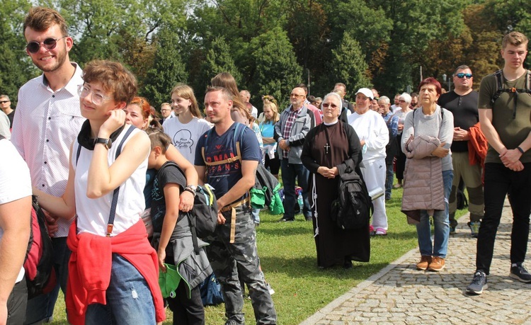 Powitanie 410. Pielgrzymki Żywieckiej na Jasnej Górze - 2021