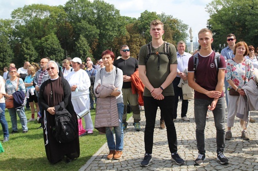 Powitanie 410. Pielgrzymki Żywieckiej na Jasnej Górze - 2021