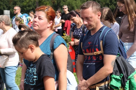 Powitanie 410. Pielgrzymki Żywieckiej na Jasnej Górze - 2021